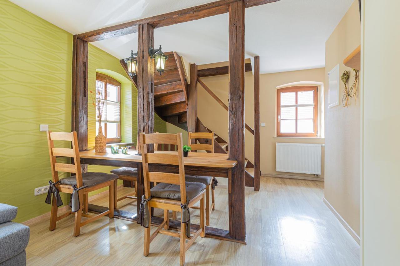 Ferienhaus Schlag Wohnung 1 Naumburg  Zewnętrze zdjęcie